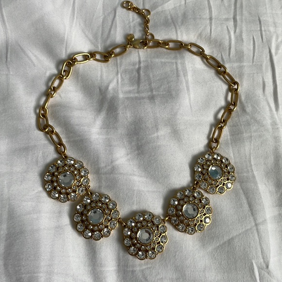 J. Crew Floral Statement Necklace - Picture 1 of 5